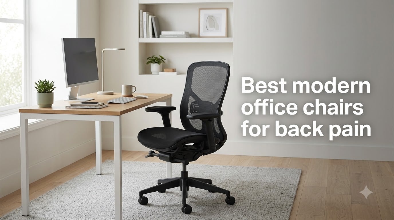 Best modern office chairs for back pain
