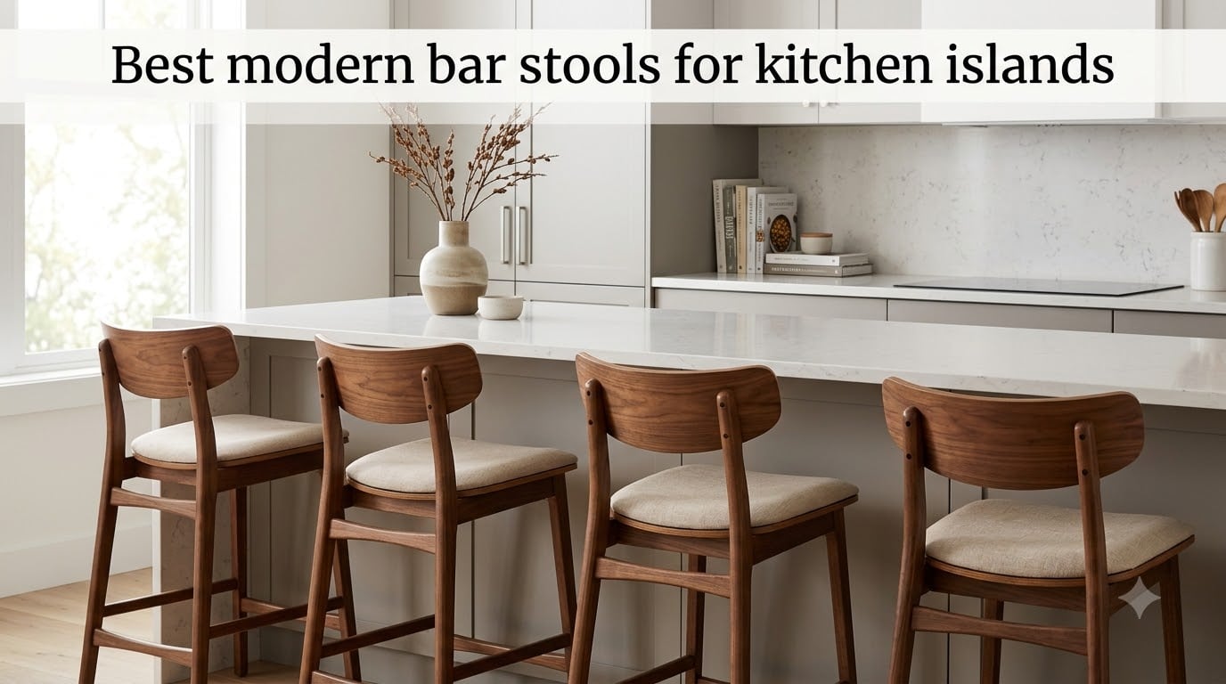 Best modern bar stools for kitchen islands
