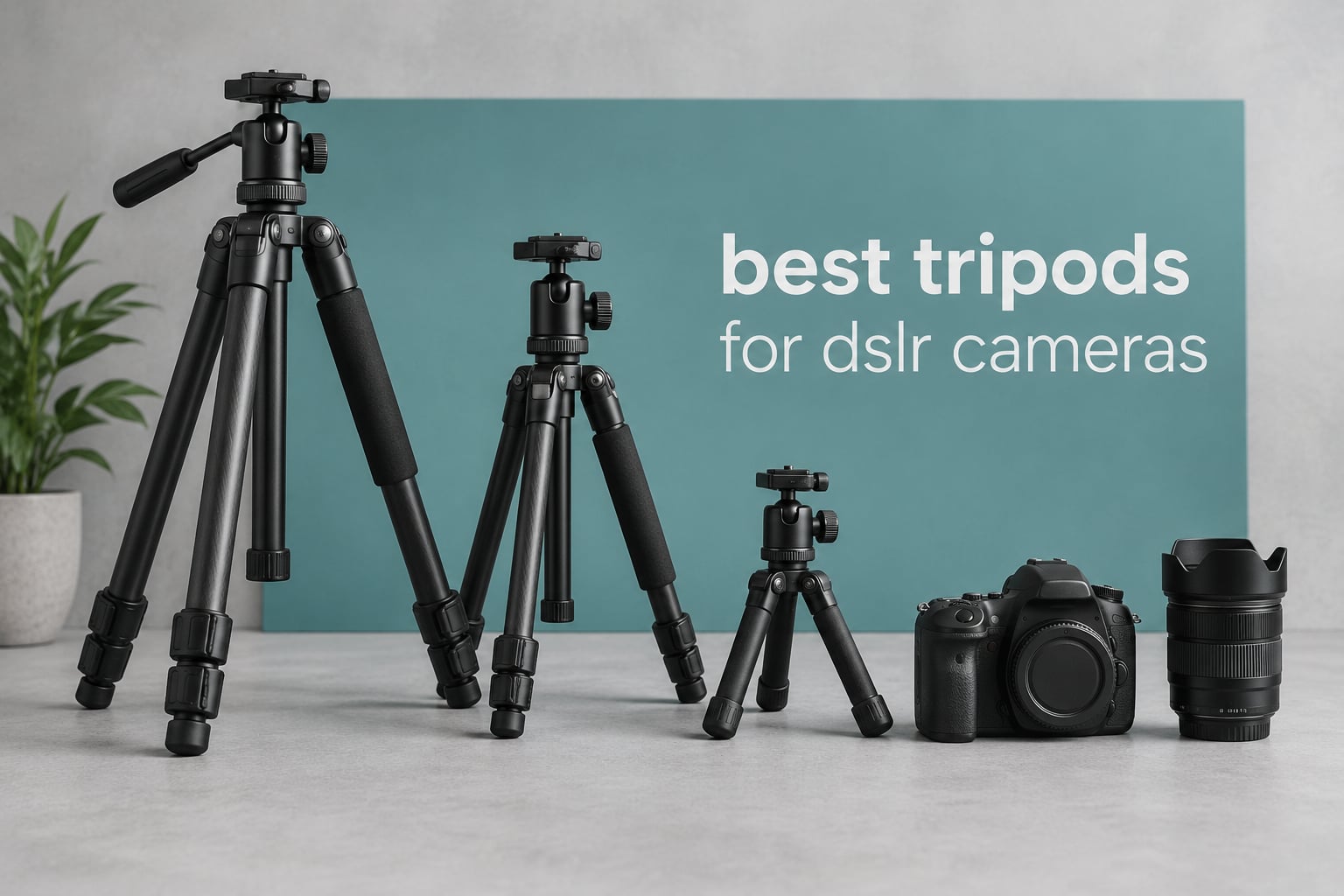 best tripods for dslr cameras