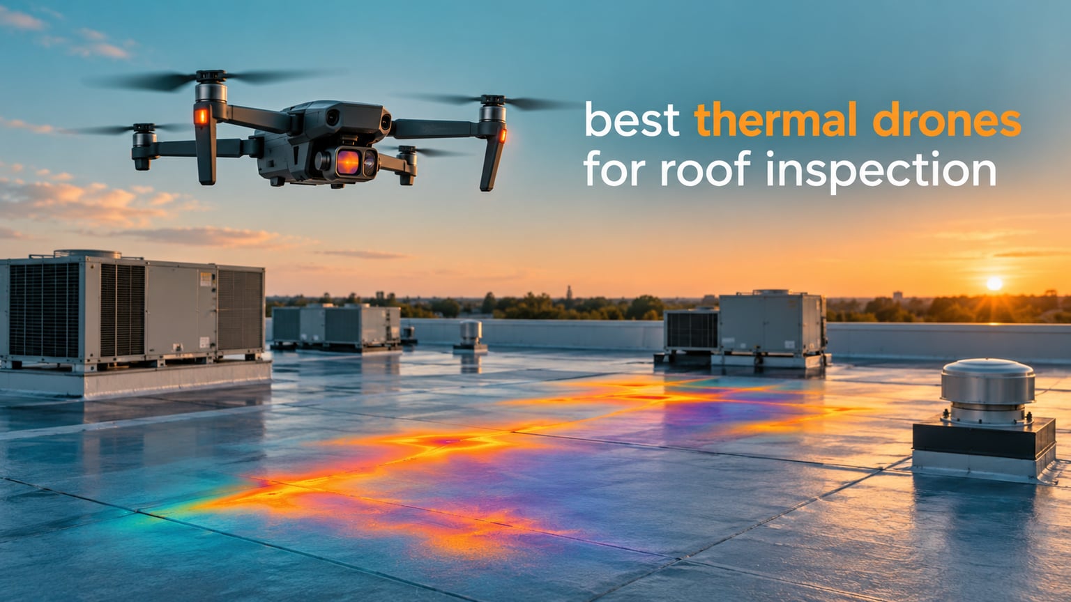 best thermal drones for roof inspection