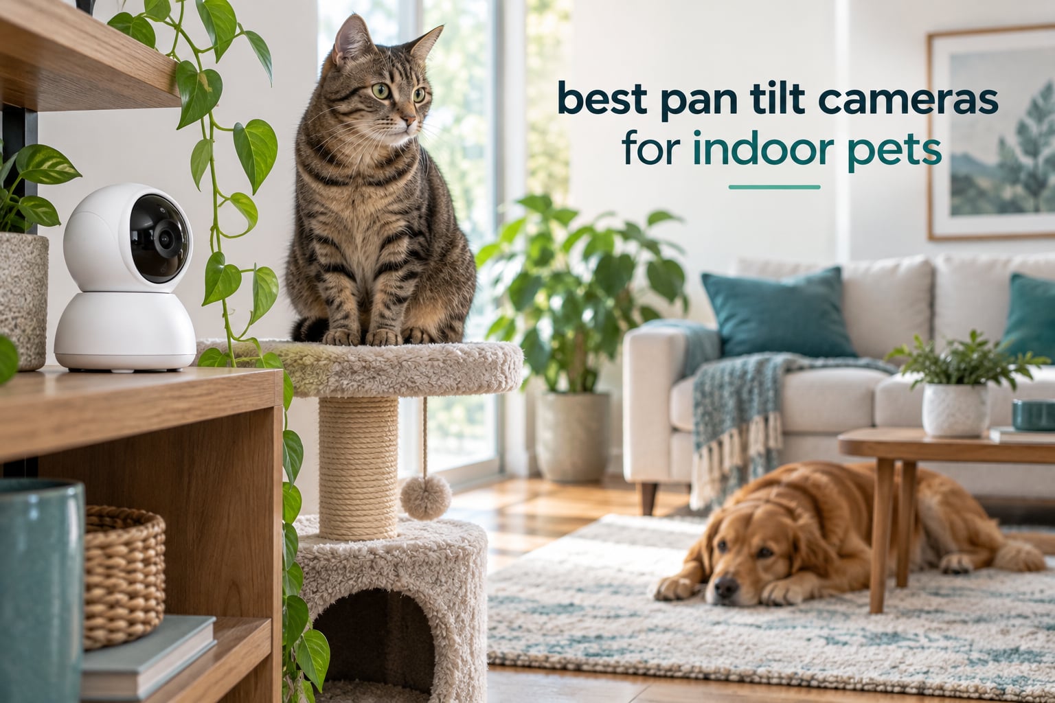 best pan tilt cameras for indoor pets