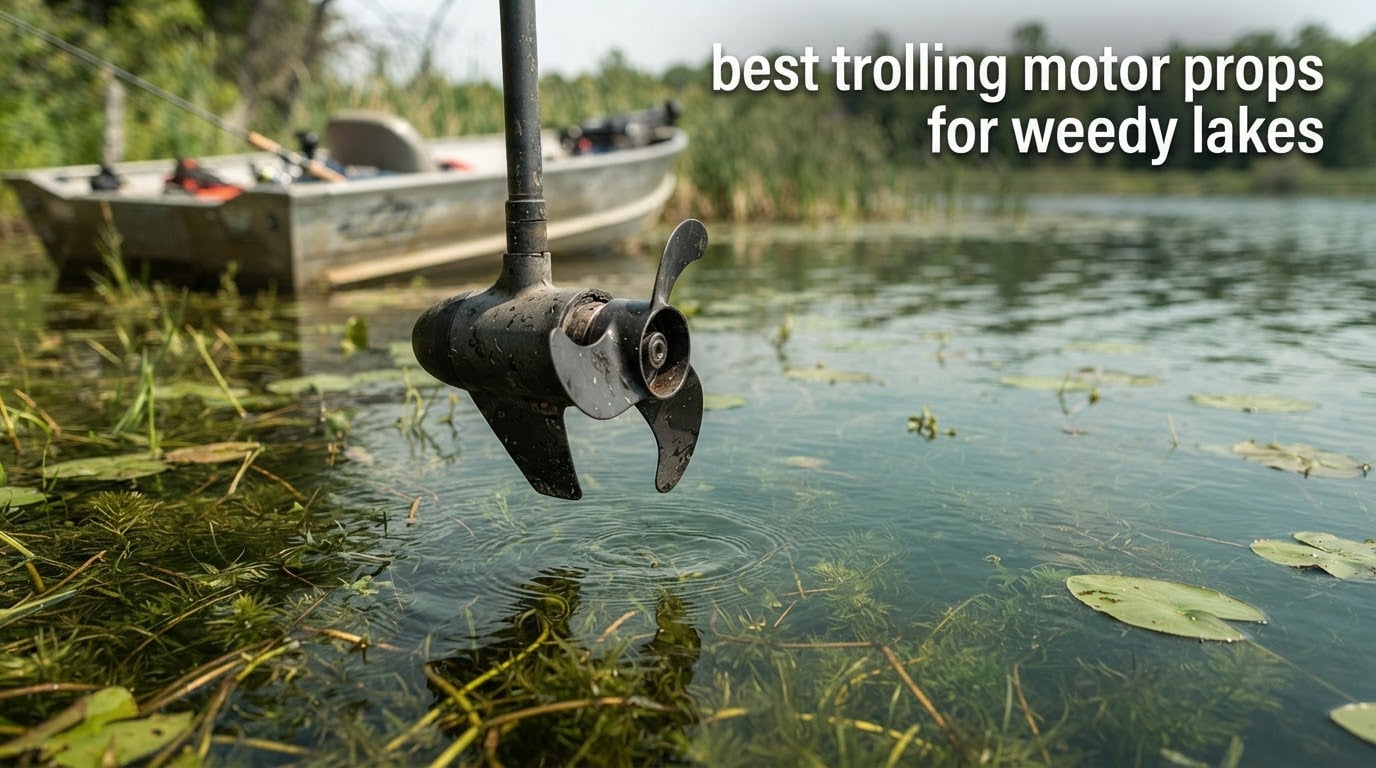 best trolling motor props for weedy lakes