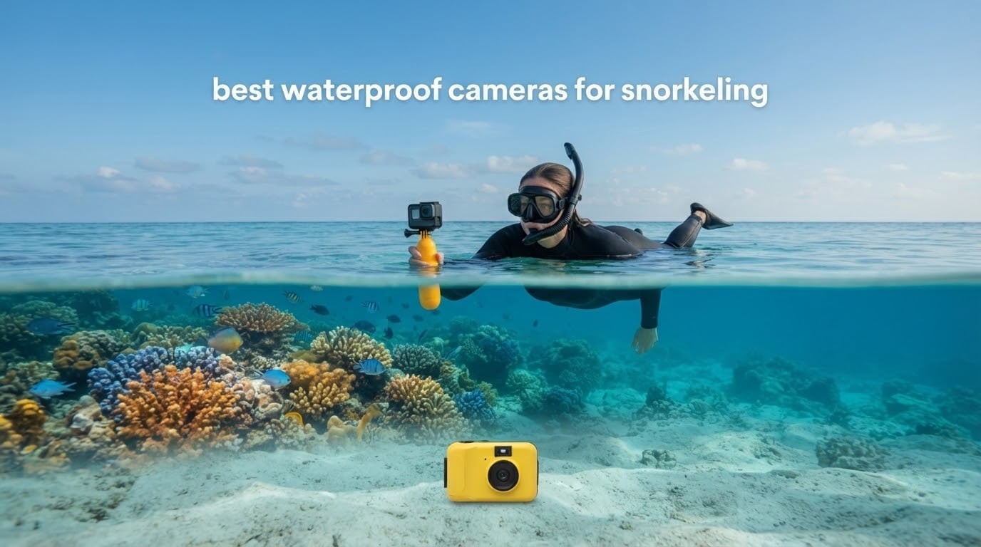 best waterproof cameras for snorkeling