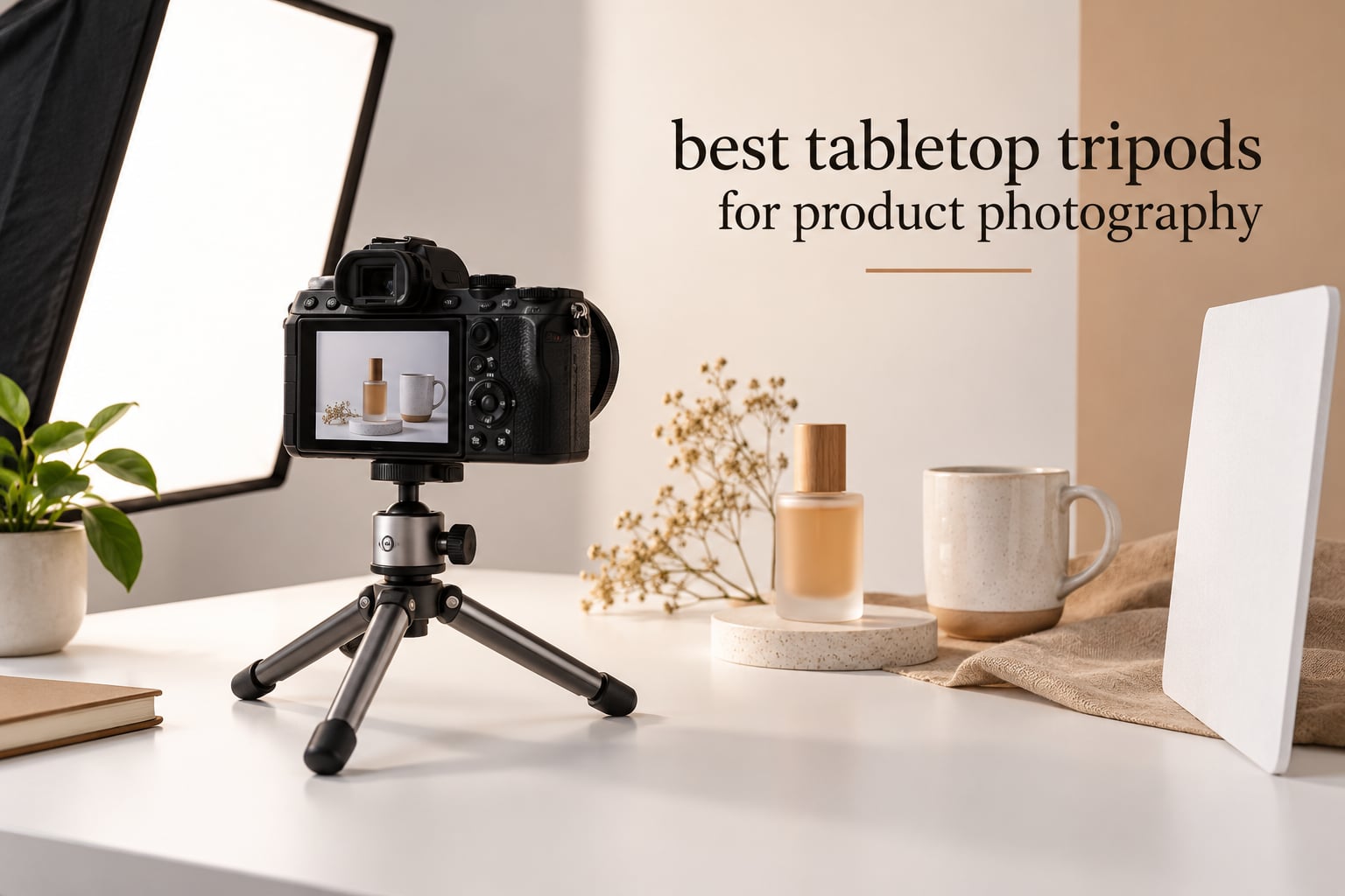 best tabletop tripods for product photography