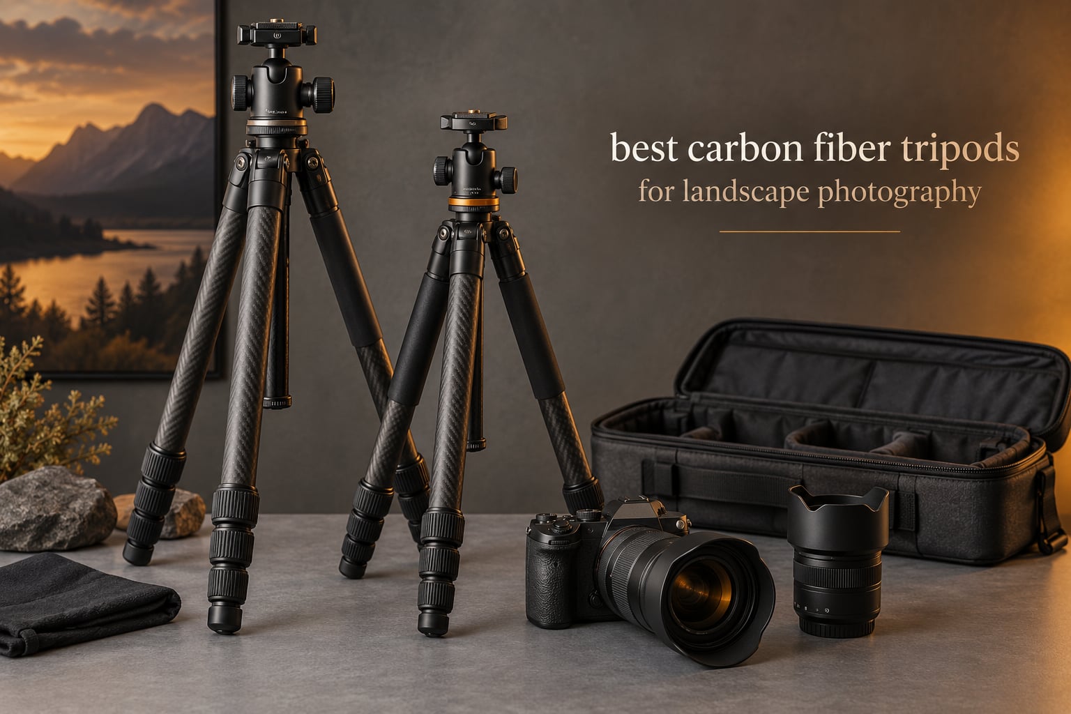 best carbon fiber tripods for landscape photography
